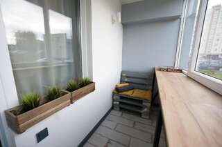 Хостелы Хостел 128 Минск Семейный номер с террасой-18