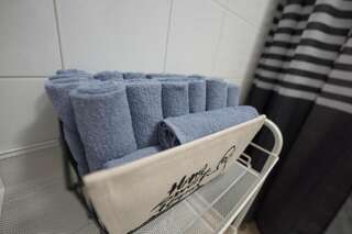 Хостелы Хостел 128 Минск Семейный номер с террасой-31