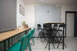 Хостелы Хостел 128 Минск Семейный номер с террасой-35